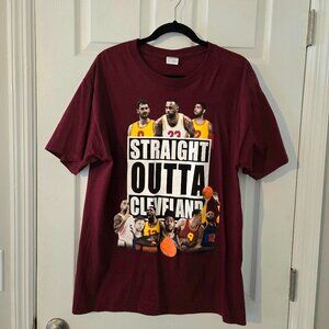 Straight Outta Cleveland 2016 NBA Championship T-shirt Size Large